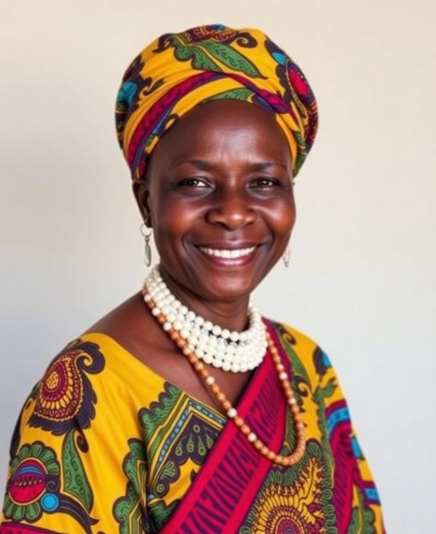 Portrait of Justine Mafor